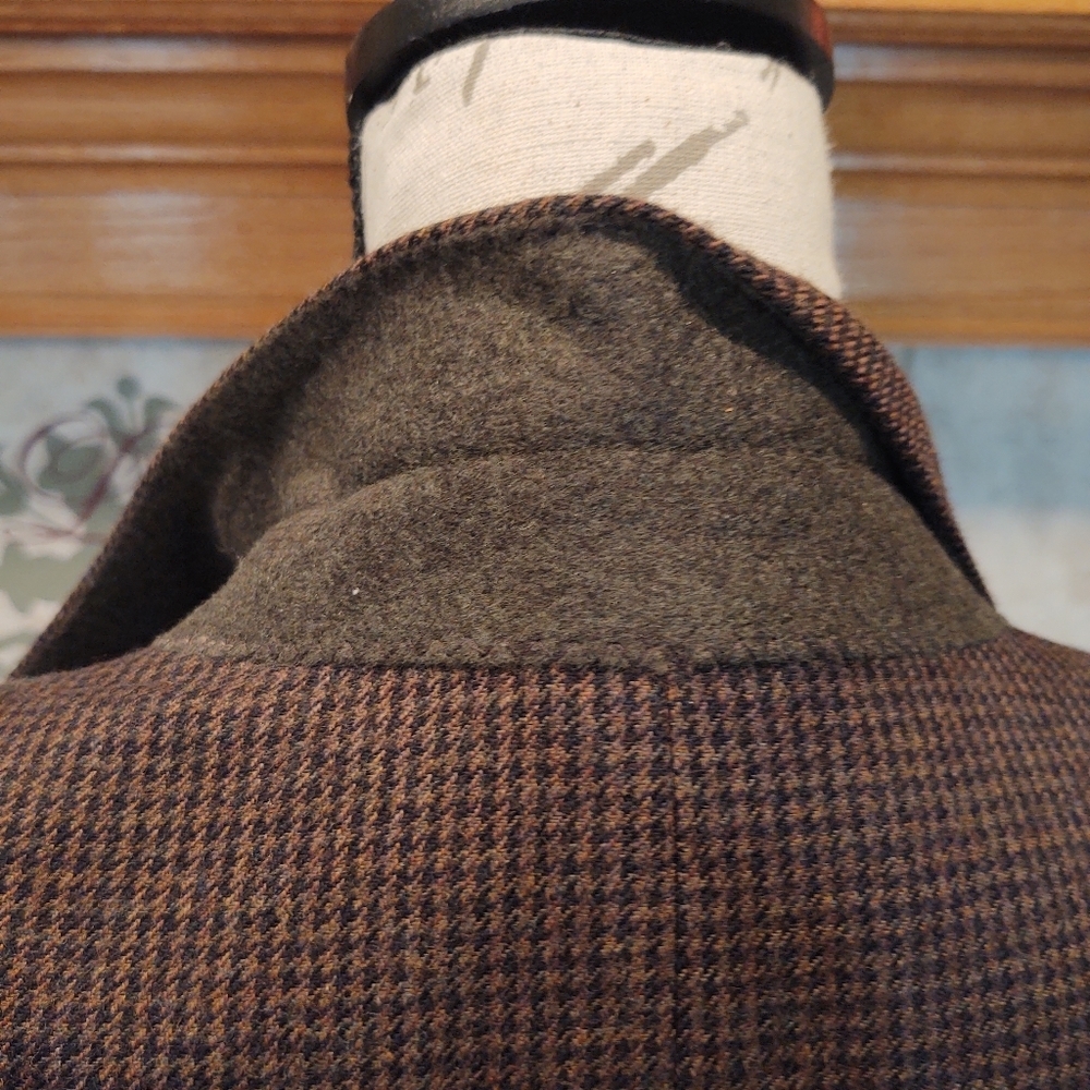 Oscar de la Renta Wool Sports Coat 42 R - Picture 7 of 15